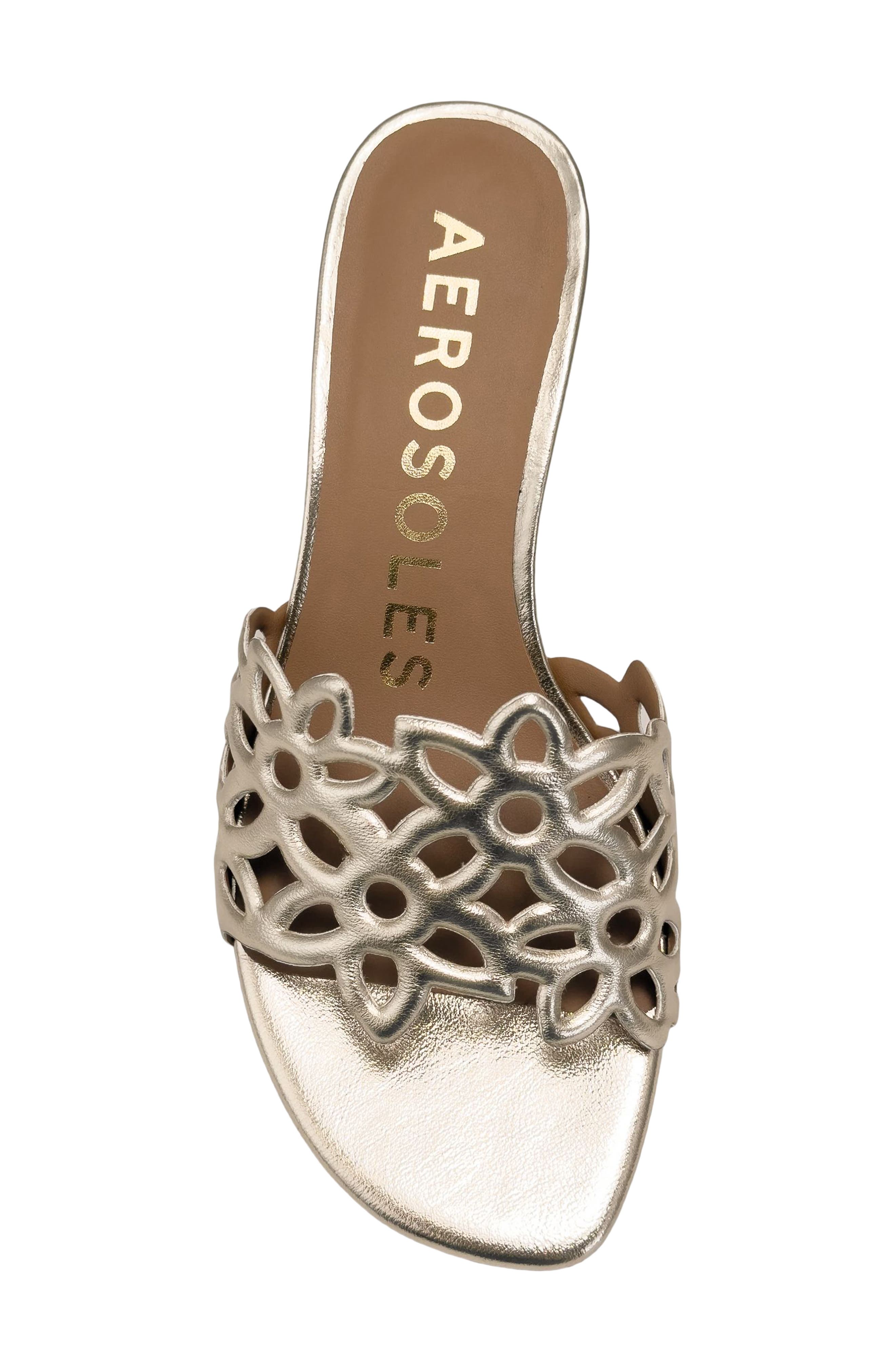 Kirah Sandal, Alternate, color, SOFT GOLD FX METALLIC NAPPA