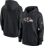 Nike Women's Nike Black Baltimore Ravens Club Fleece Pullover Hoodie