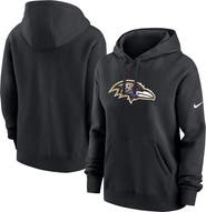 Nike Women's Nike Black Baltimore Ravens Club Fleece Pullover Hoodie