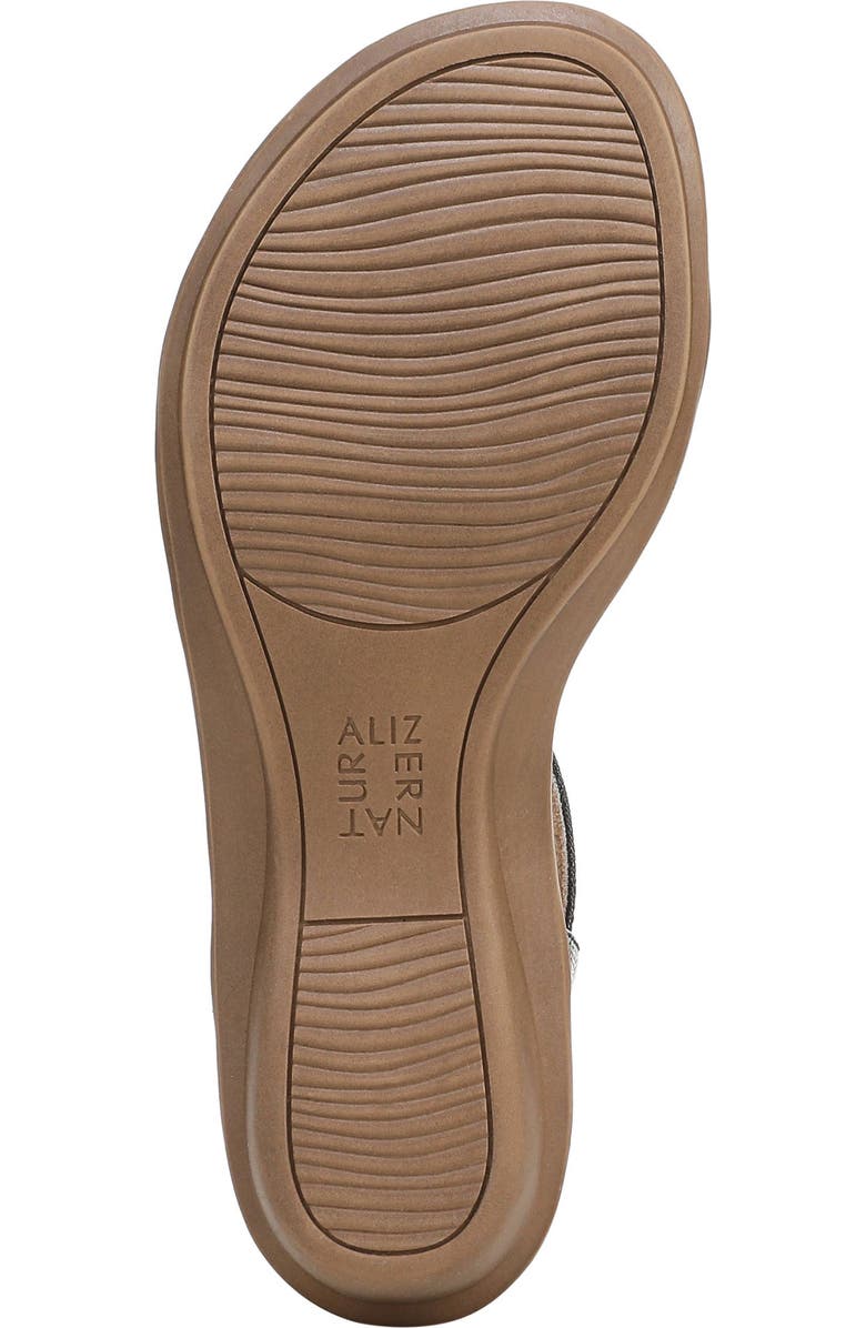 Naturalizer Sofia Sandal, Alternate, color, Black Pebbled Faux Leather