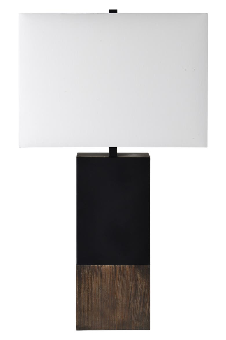 Broma Wood & Iron Table Lamp, Alternate, color, NO COLOR