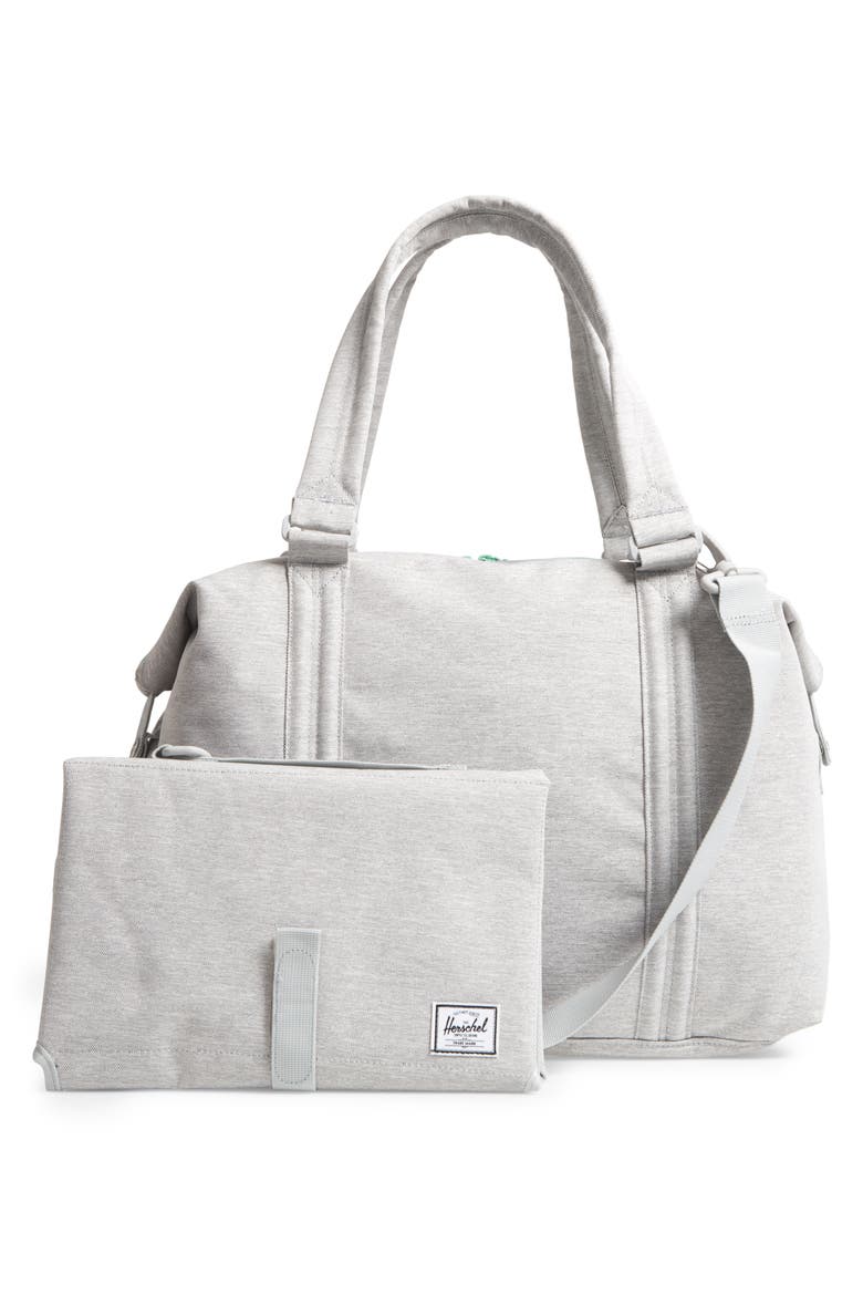 Sprout Diaper Bag, Alternate, color, GREY CROSSHATCH