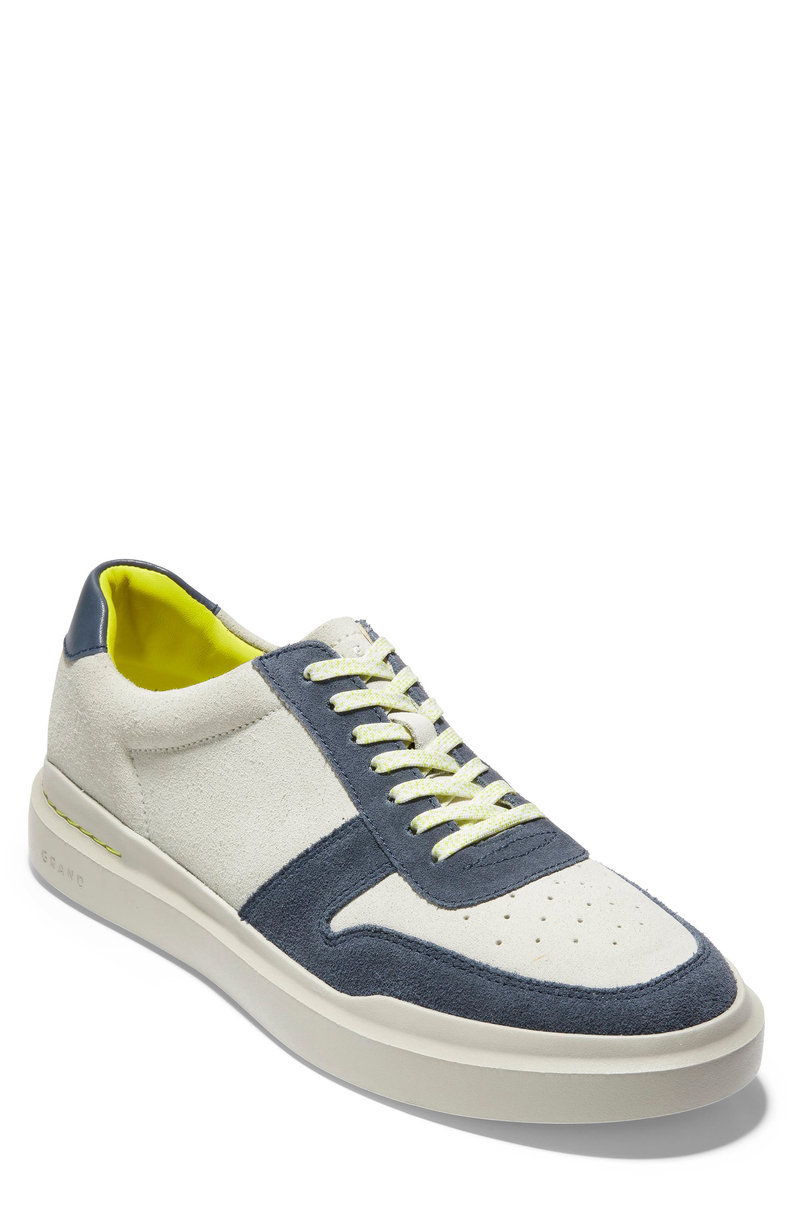 GrandPro Rally Court Sneaker, Main, color, MORNING FOG/ BLUE/ SULPHUR