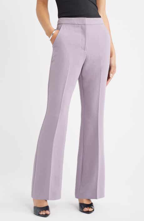Curator Crepe Flare Leg Trousers