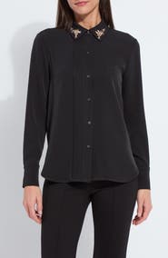 Lysse Embellished Button-Up Shirt