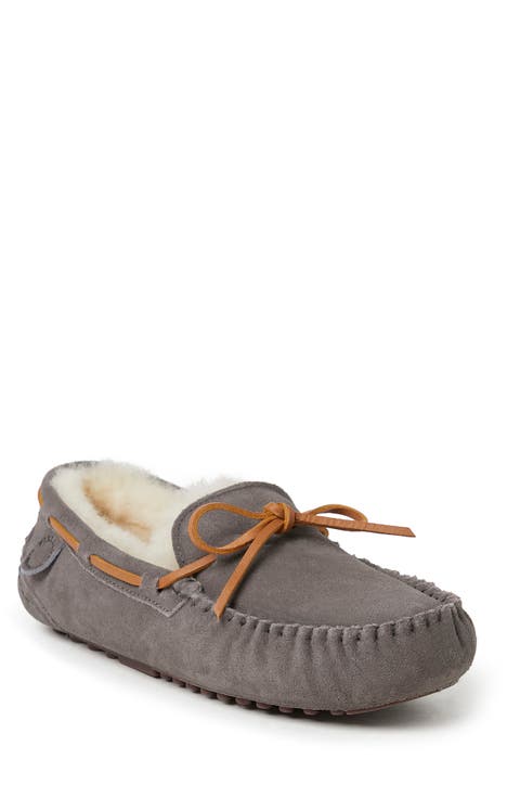 Victor Genuine Shearling Slipper - Wide Width Available (Men)