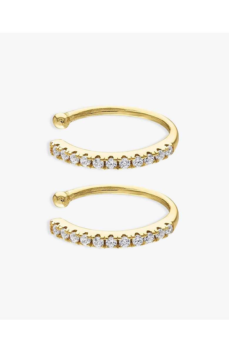 BEN ONI Set of 2 CZ Ear Cuffs, Main, color, Gold