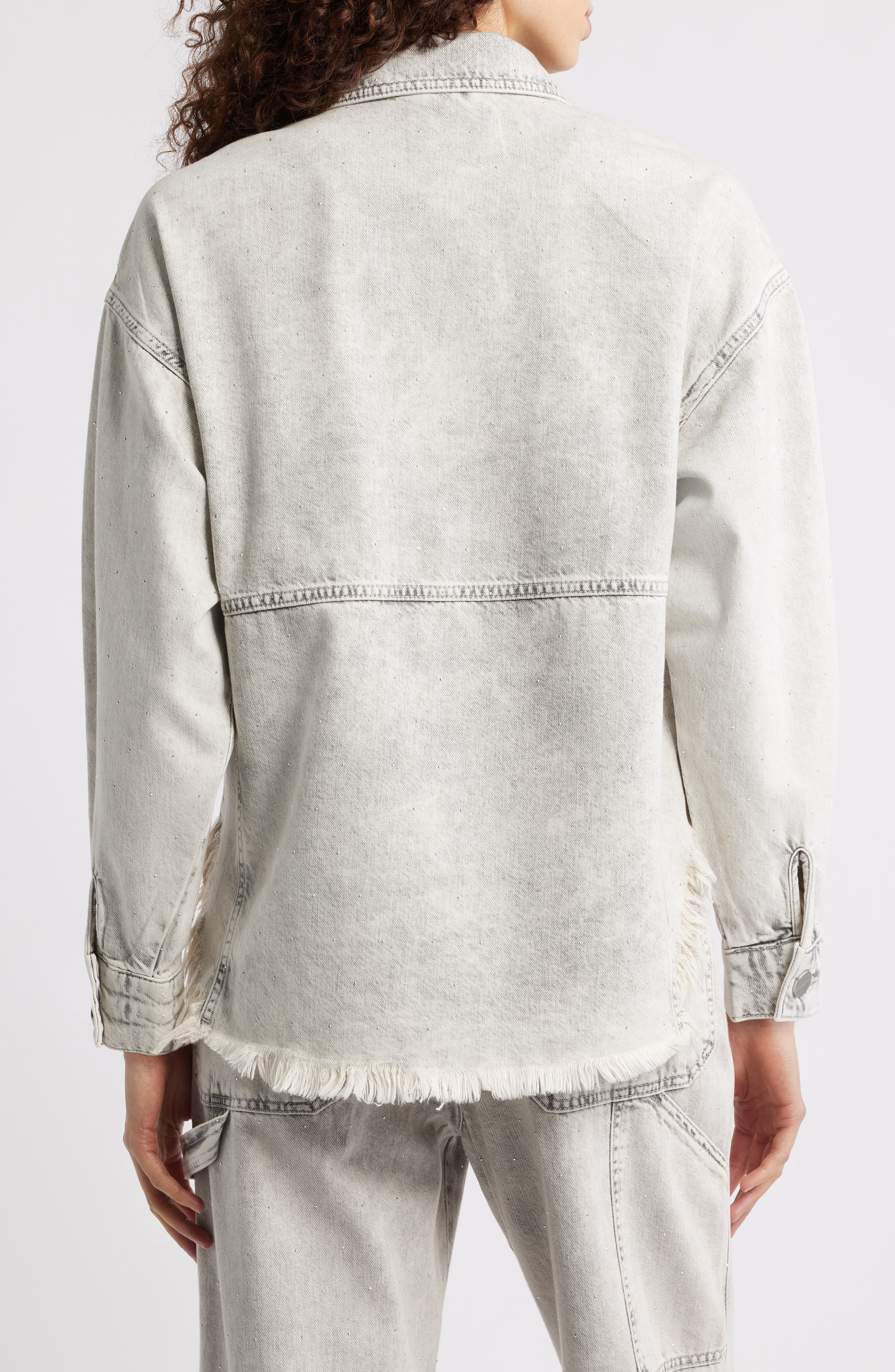 Hettie Oversize Denim Shacket - image 2