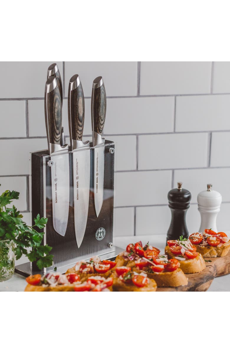 Schmidt Brothers Cutlery Midtown Knife Block, Alternate, color, Black