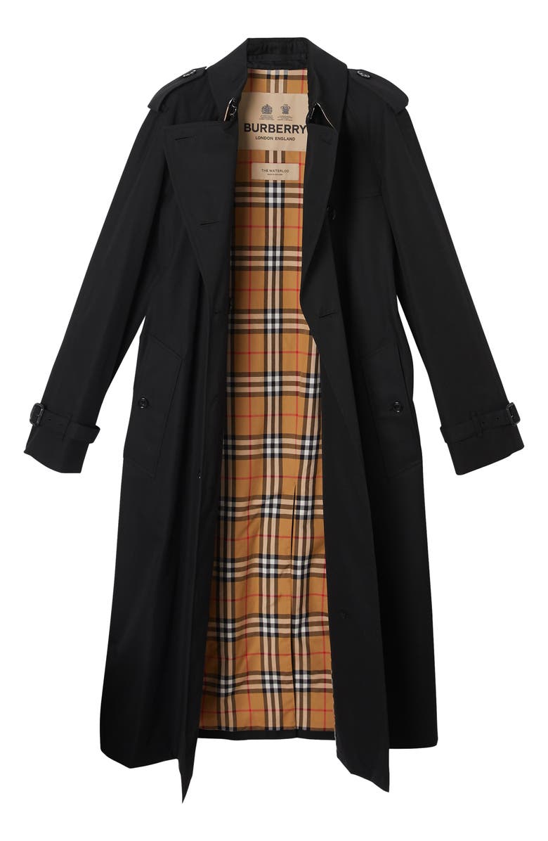 Burberry Waterloo Heritage Trench Coat, Alternate, color,