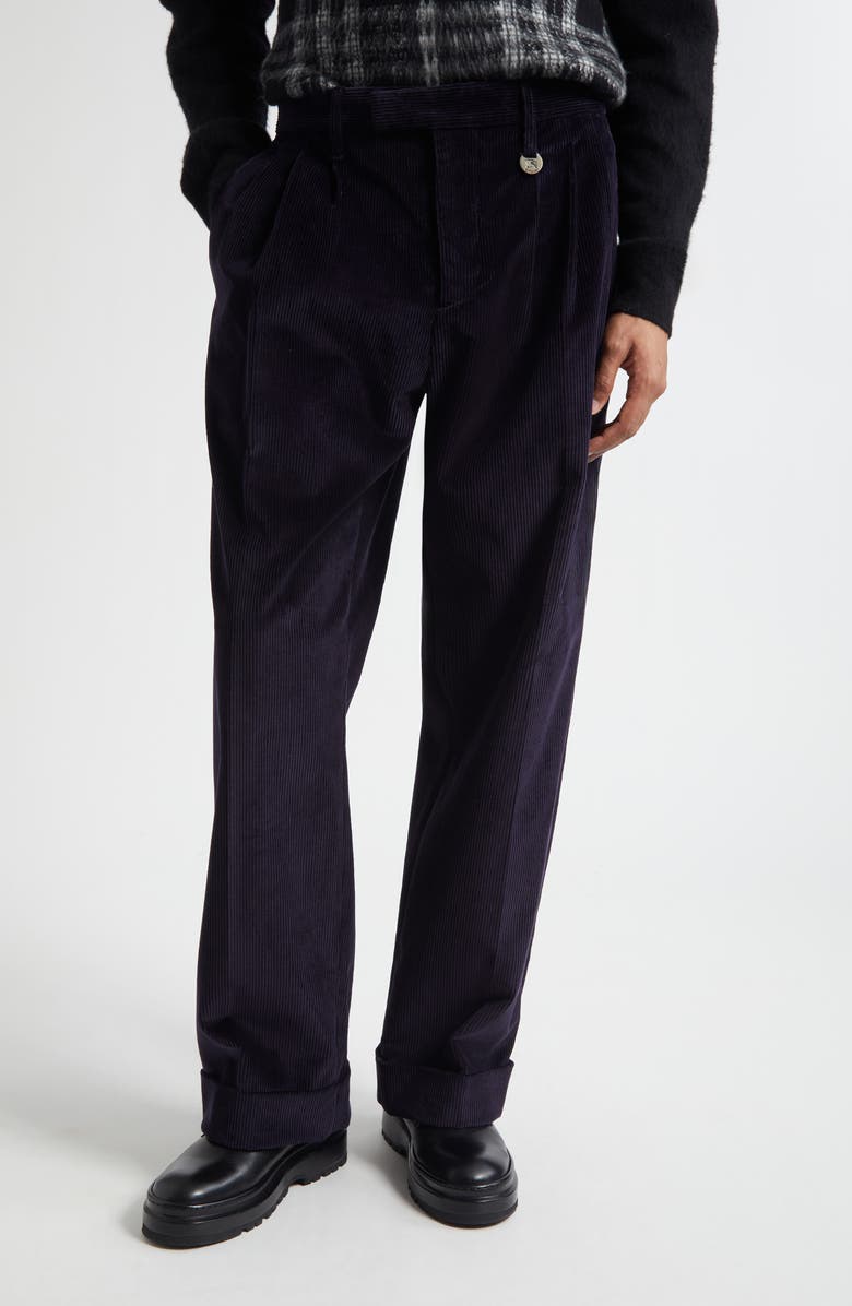 Burberry Pro EKD Corduroy Pants, Main, color, Twilight Blue
