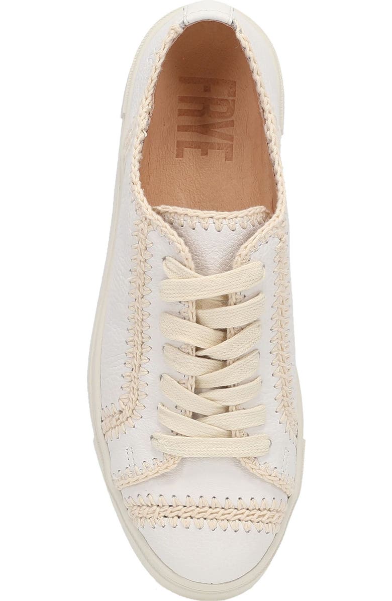 Frye Ivy Crochet Low Top Sneaker, Alternate, color,