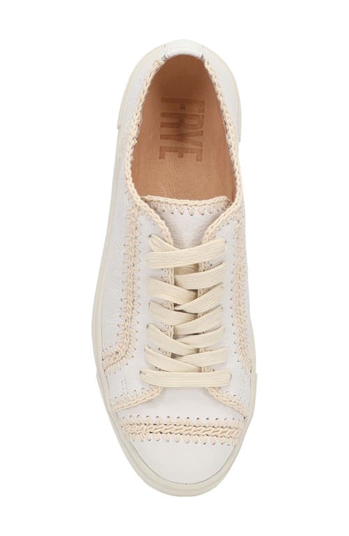 Frye Ivy Crochet Low Top Sneaker