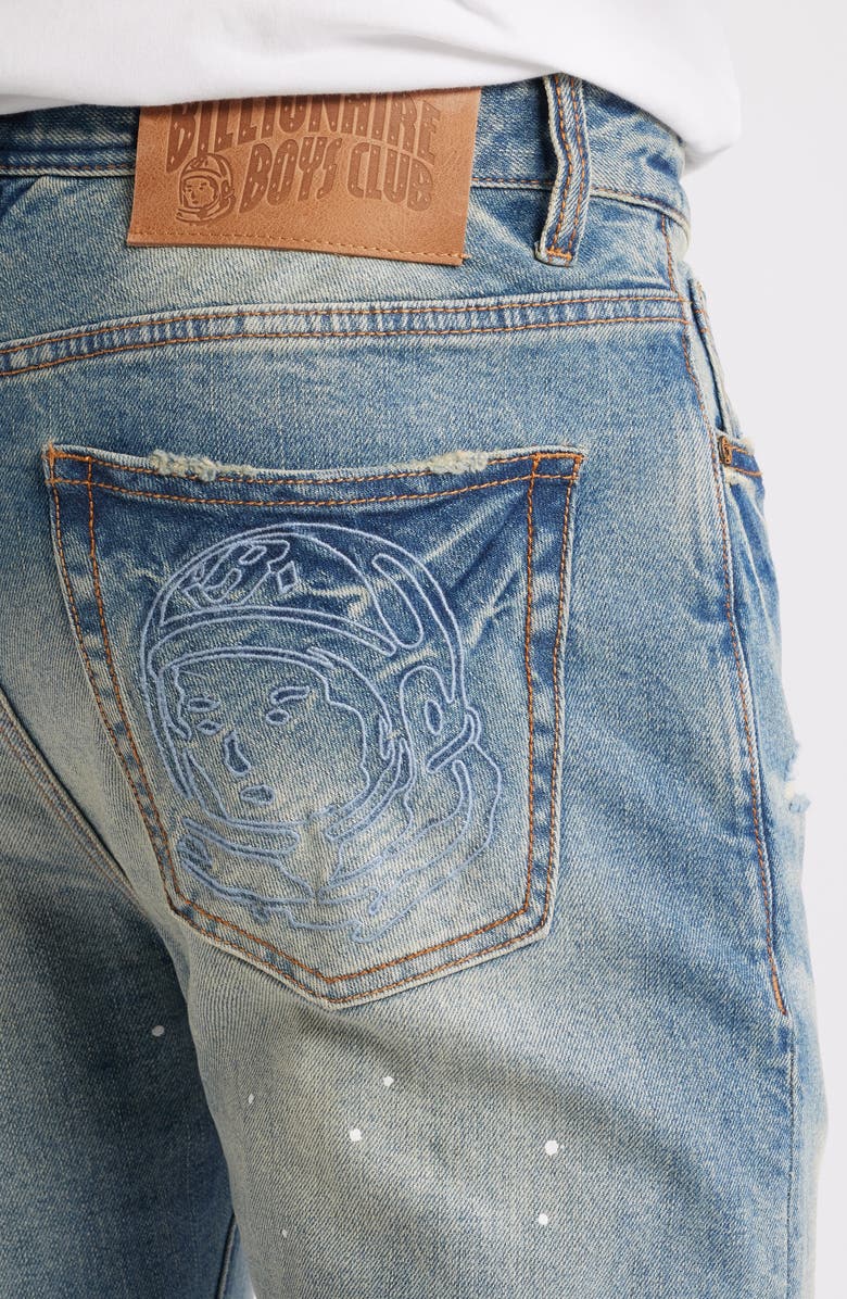 Billionaire Boys Club Trek Slim Fit Ripped Jeans, Alternate, color, 