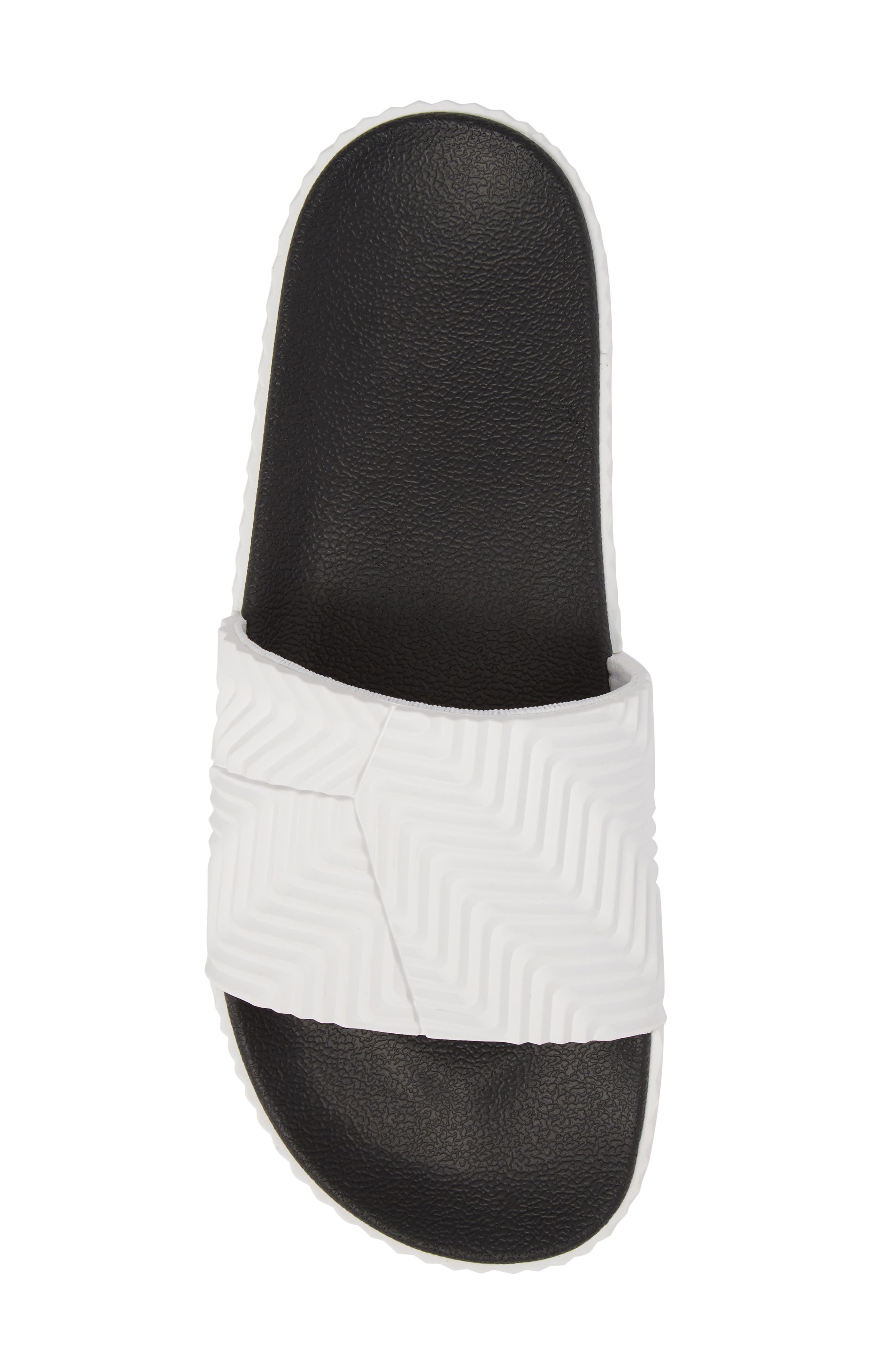 adidas by Alexander Wang Adilette Herringbone Sport Slide, Alternate, color, 