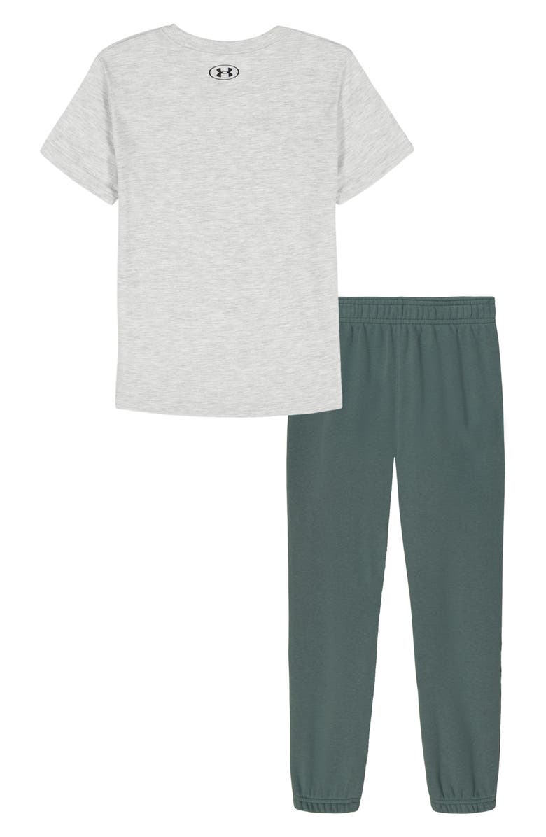 Under Armour Kids' Logo T-Shirt & Joggers Set, Alternate, color, Mod Gray