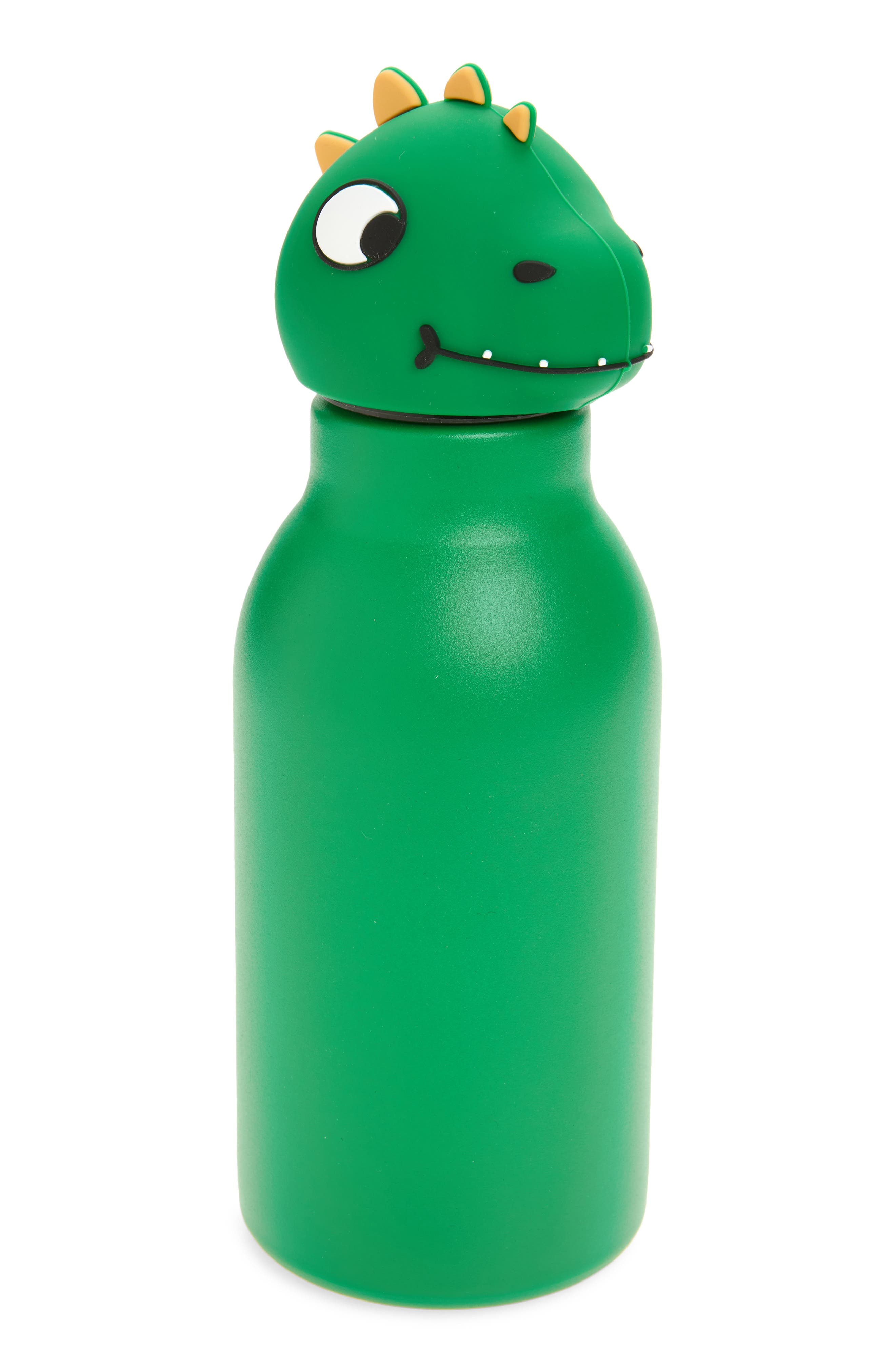 Mayim Kids' Dinosaur Water Bottle, Main, color, 