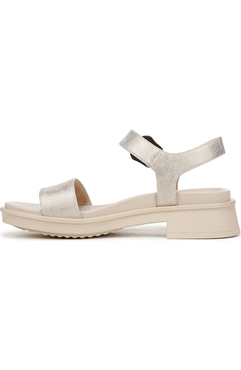 SOUL NATURALIZER Emma Block Heel Sandal, Alternate, color, Gold Faux Leather