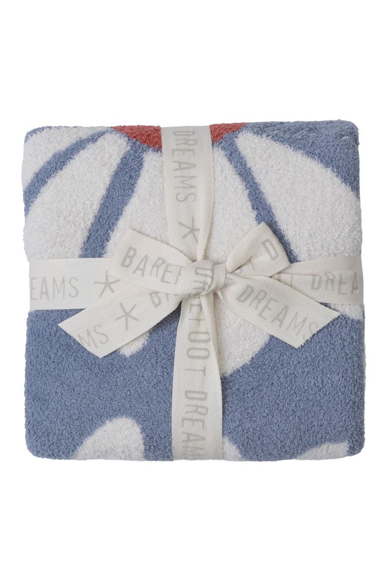 Daisy Jacquard CozyChic® Stroller Blanket, Alternate, color, OCEAN AIR MULTI