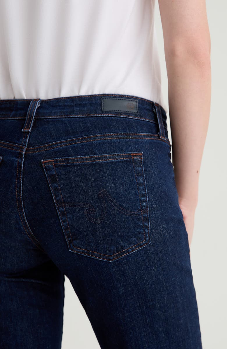 AG Sandra Low Rise Slim Straight Leg Jeans, Alternate, color, Modern Indigo