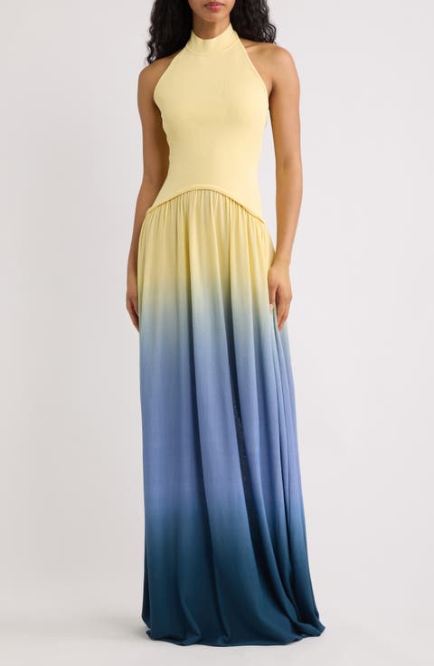 The Halter Soglio Maxi Dress