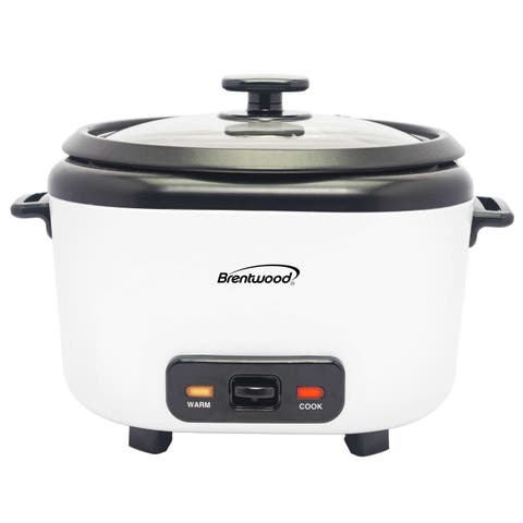 20 Cups Cooked Rice Cooker with Steam Tray