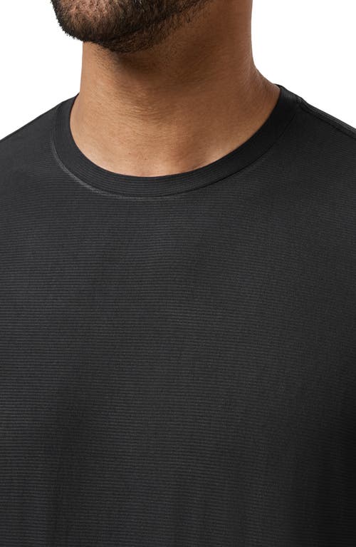 Travismathew First Day Performance T-shirt In Black