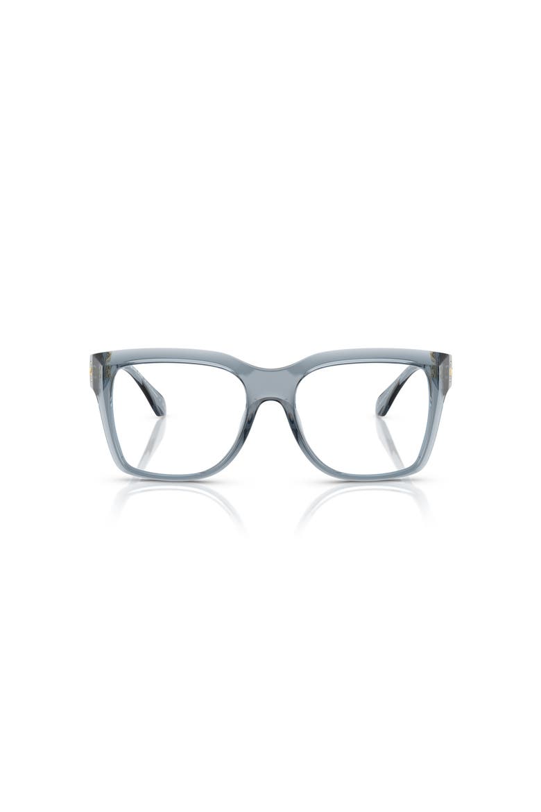 53mm Square optical glasses, Alternate, color, Blue