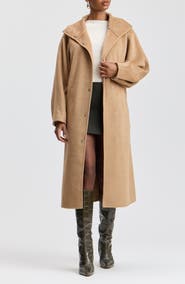 Avec Les Filles Cocoon Oversized Coat