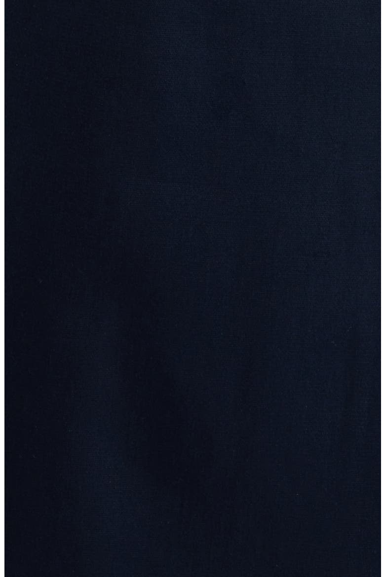 Long Sleeve Cotton Blend Shirtdress, Alternate, color, INDIGO