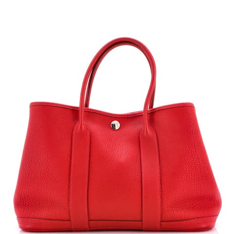 Garden Party Tote Leather 30