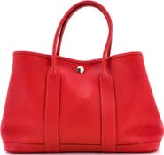 Pre-Owned Hermes Garden Party Tote Leather 30