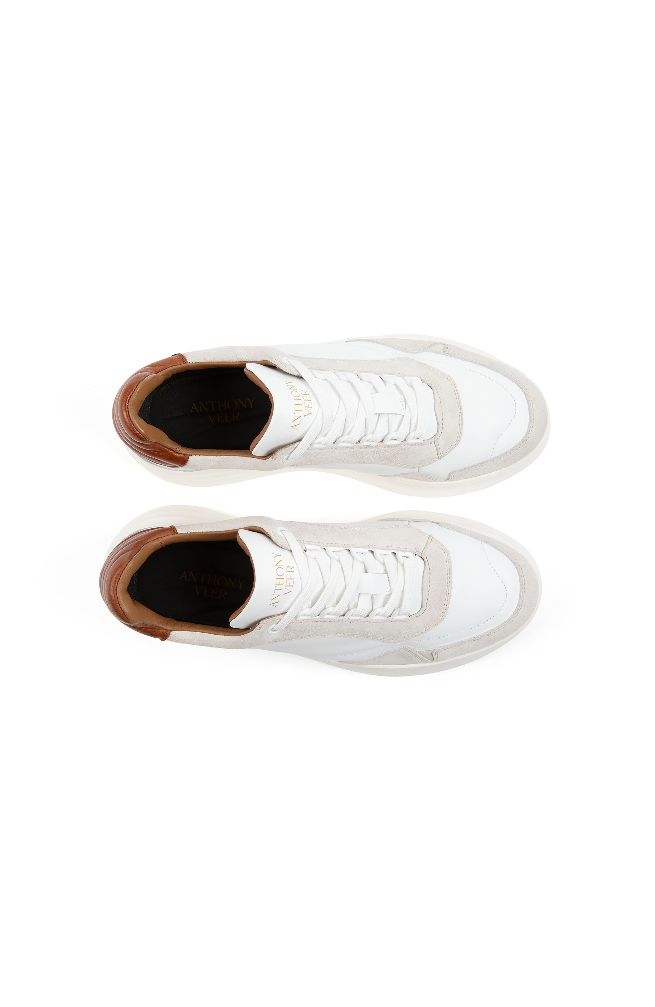 Anthony Veer Nash Court Sneaker, Alternate, color, White