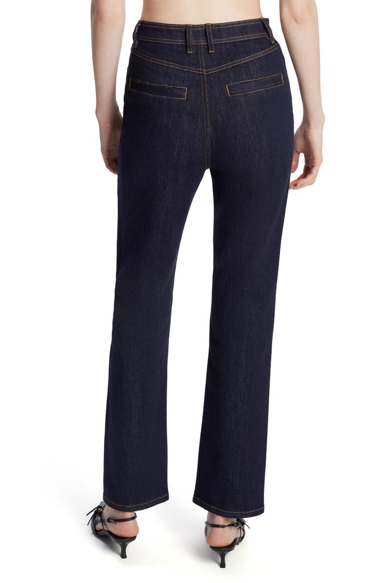 Bardot Cobain Straight Leg Jeans, Alternate, color, Dark