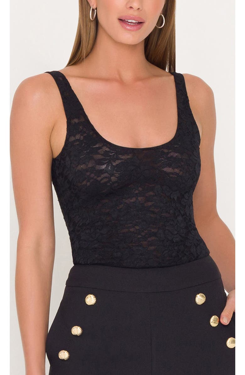 Generation Love Juliett Lace Tank, Alternate, color, Black