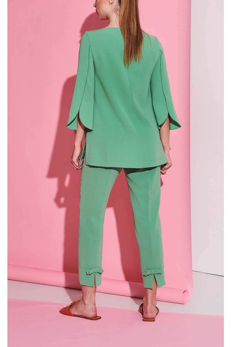 Casual Tunic Half Sleeve, Alternate, color, Green