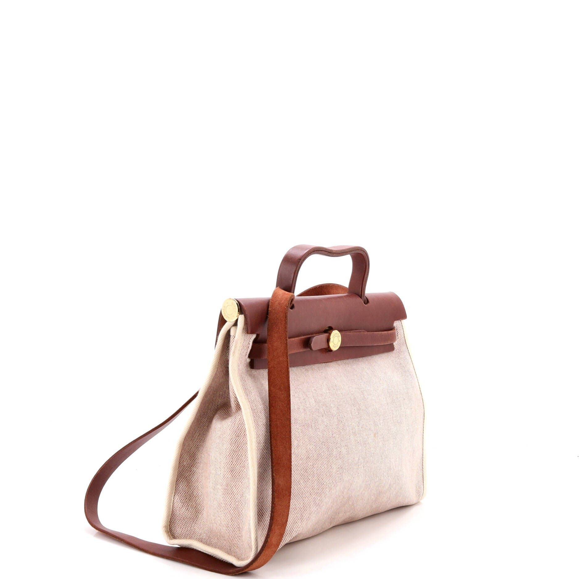 Herbag Toile and Leather PM, Alternate, color, Red