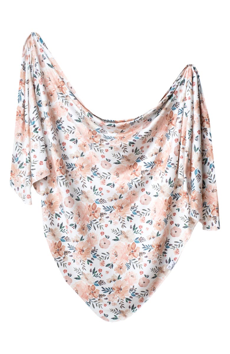 Copper Pearl Swaddle Blanket, Main, color, Autumn