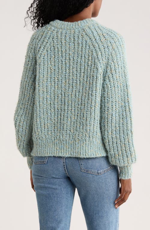 Melrose And Market Relaxed Popcorn Cardigan In Blue