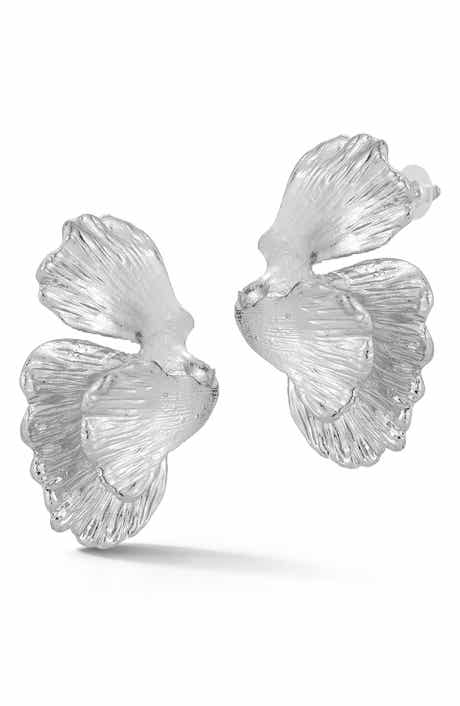 Textured Statement Earrings