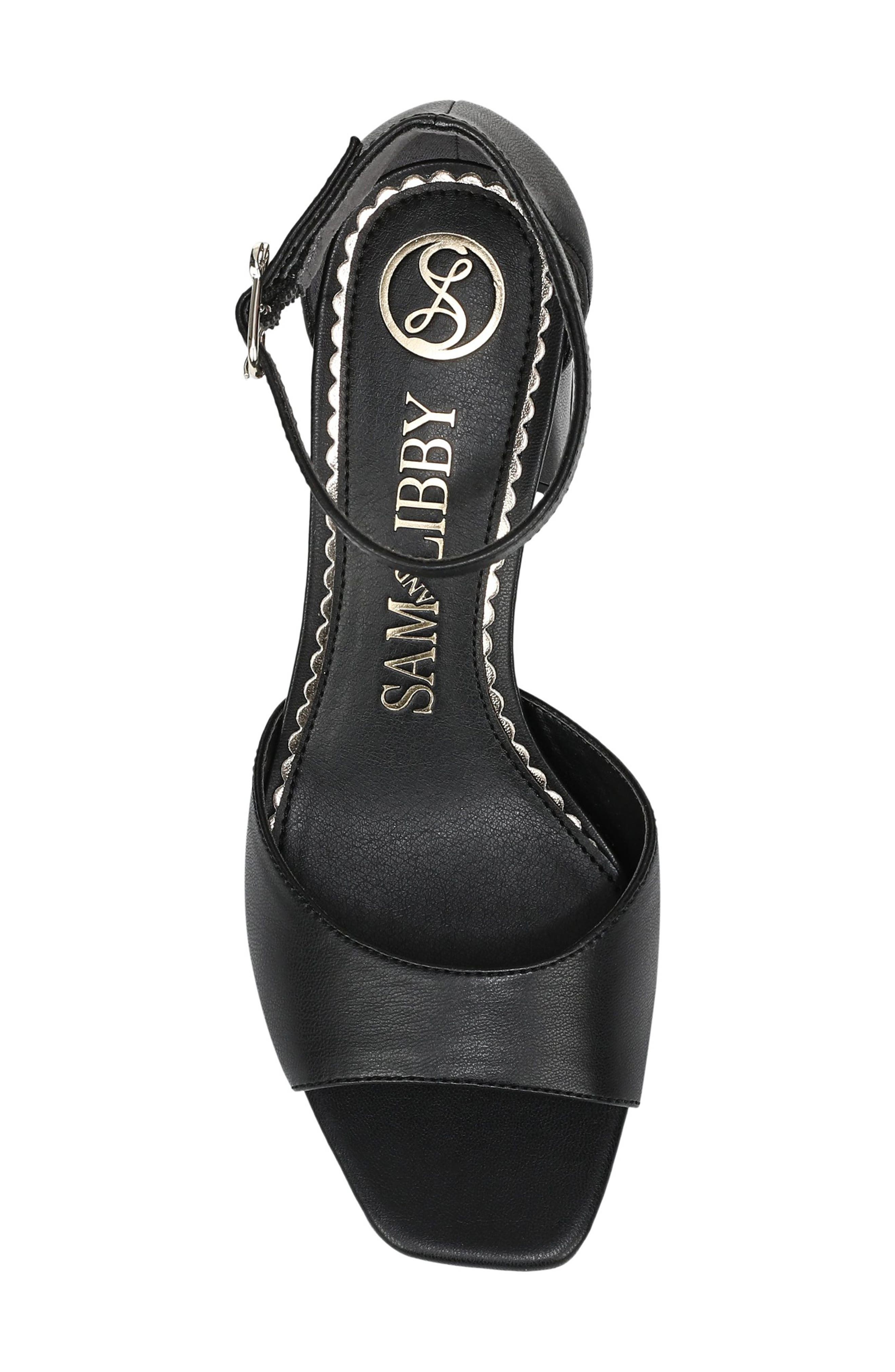 Lenanne Sandal, Alternate, color, BLACK/ BLACK