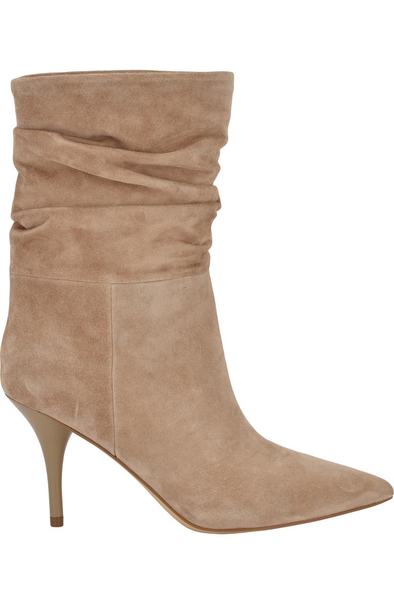 Calvin Klein Cerine Slouch Pointed Toe Bootie, Alternate, color, Light Natural