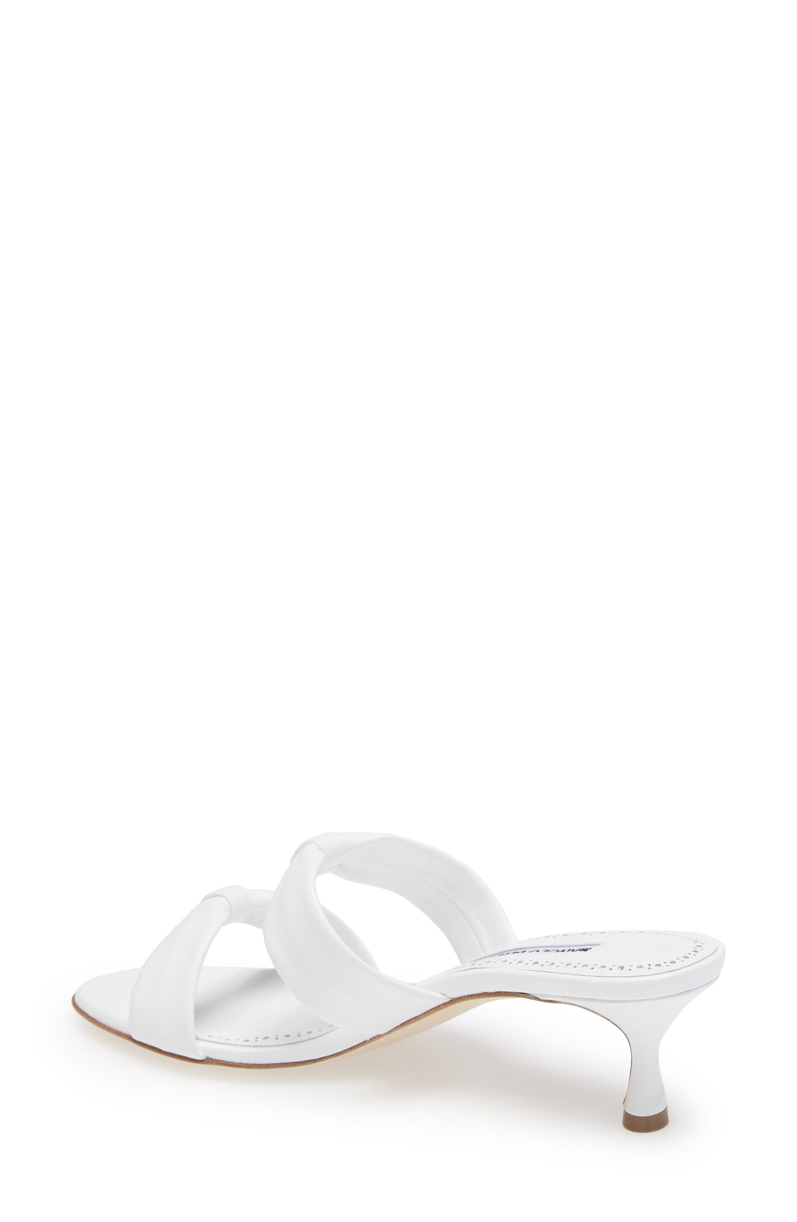 Manolo Blahnik Pallera Slip-On Sandal, Alternate, color, 