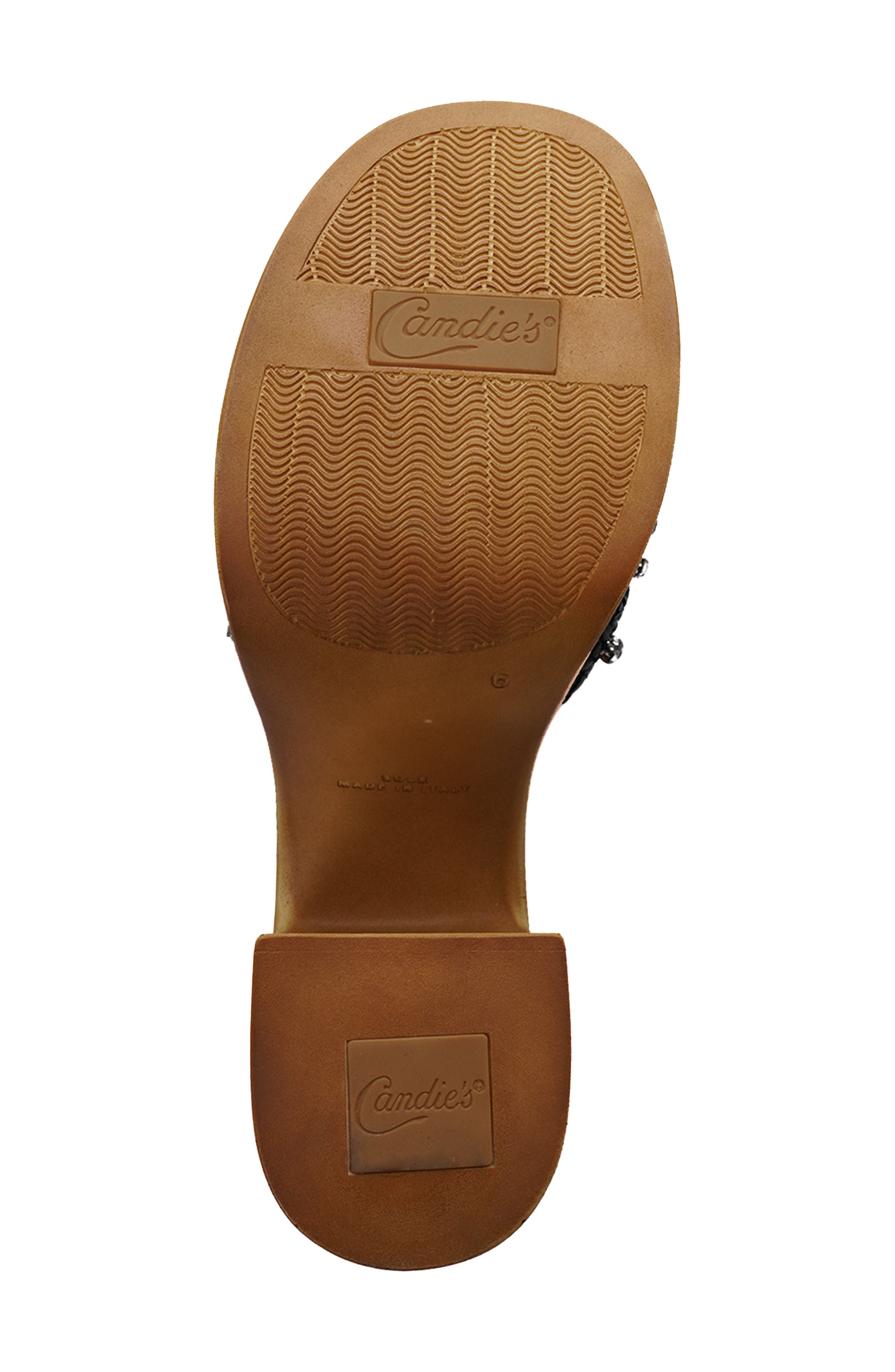 Candie
s Febe Platform Sandal, Alternate, color, Black