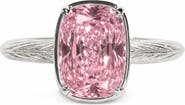 Sterling Forever Sterling Silver Pink Sapphire Ring