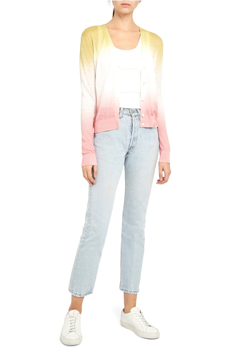 Theory Ombré Cardigan, Alternate, color, 