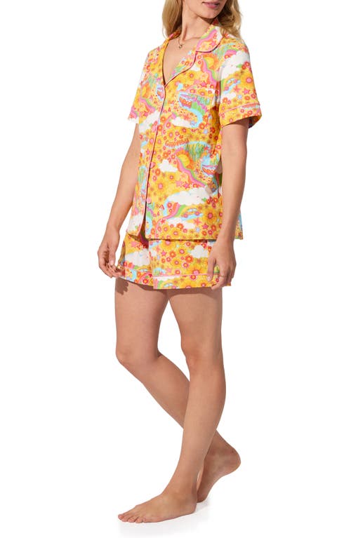 Bedhead Pajamas San Francisco Shorty Pajama Set In Multi