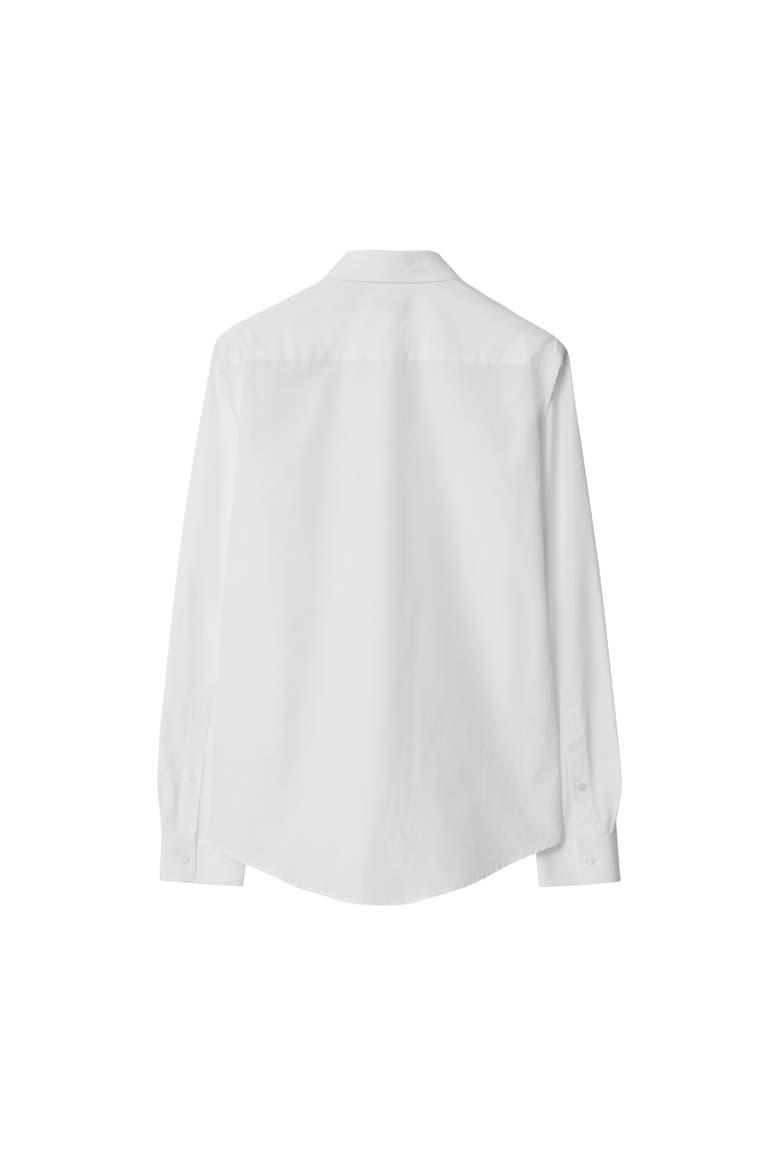 Slim Fit Cotton Shirt, Alternate, color, White