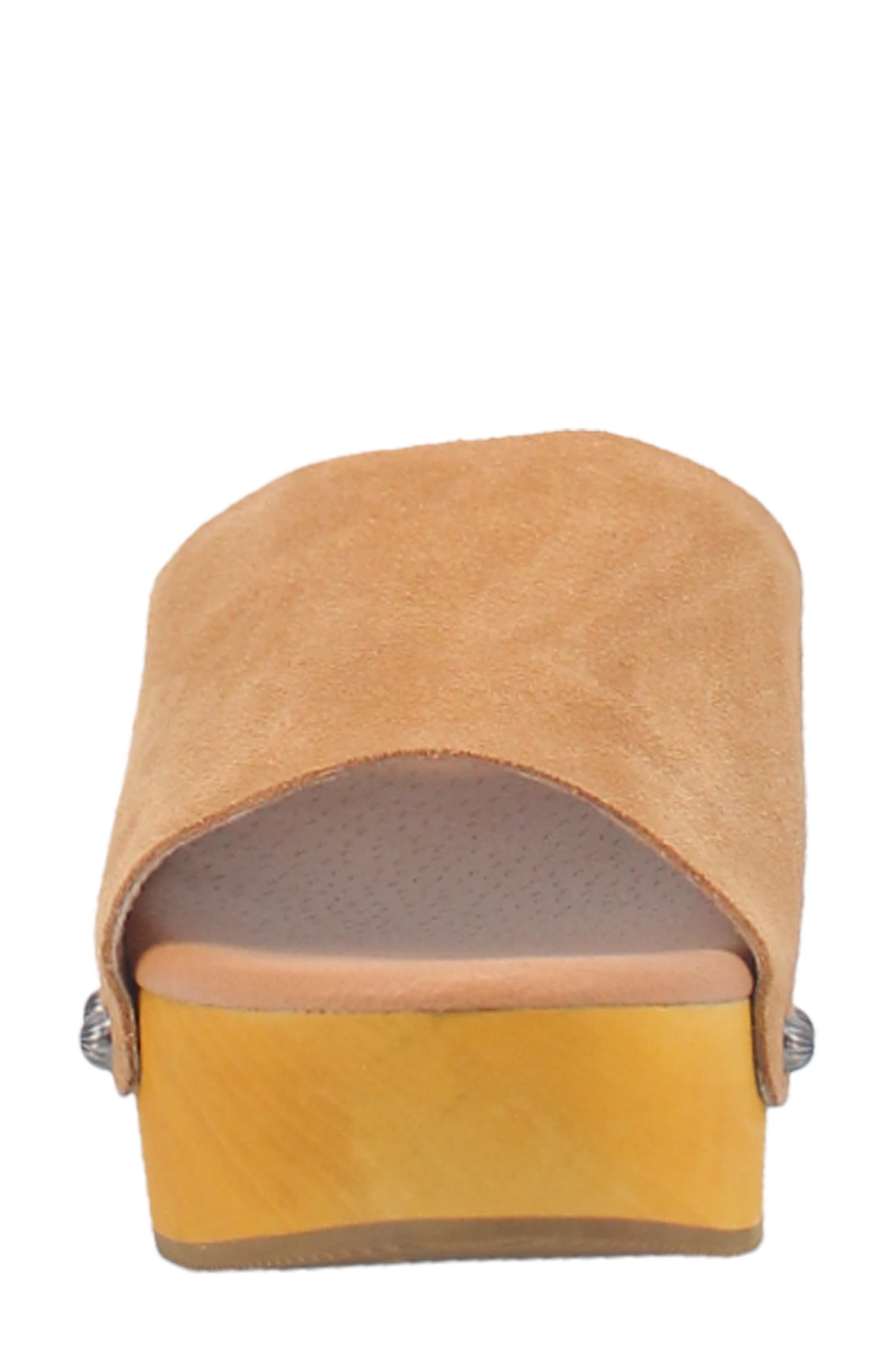 Dingo Beechwood Platform Side Sandal, Alternate, color, 