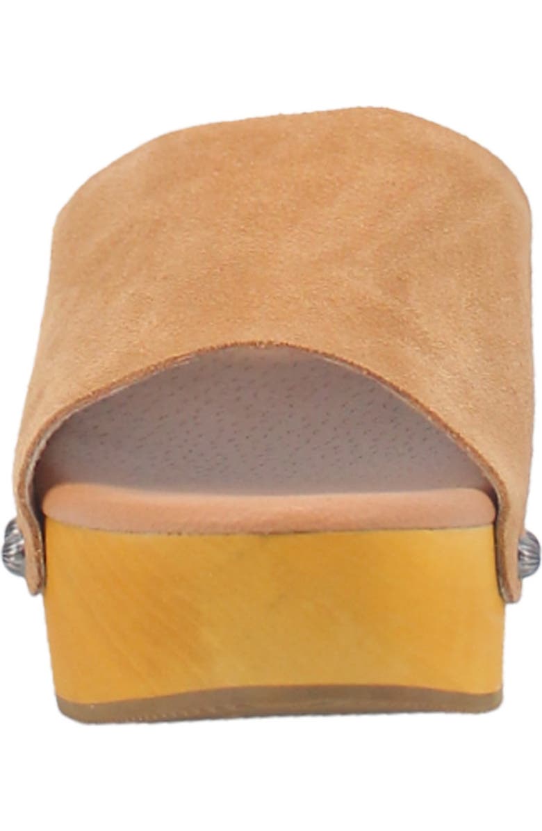 Dingo Beechwood Platform Side Sandal, Alternate, color,